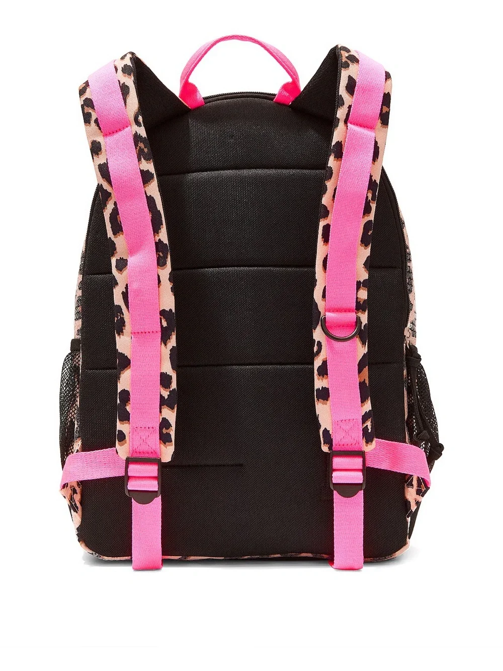 PINK Victoria's Secret Pink and Black Leopard Print Kids Backpack